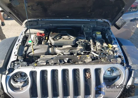 2021 Jeep Wrangler Unlimited Rubicon 4X4 z USA, uszkodzony, nr VIN 1C4HJXFN2MW727445